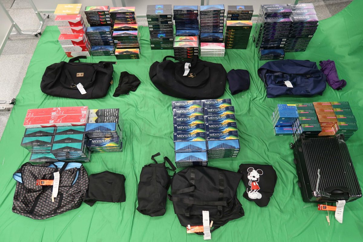 內地旅客走私香煙及吸煙產品判囚