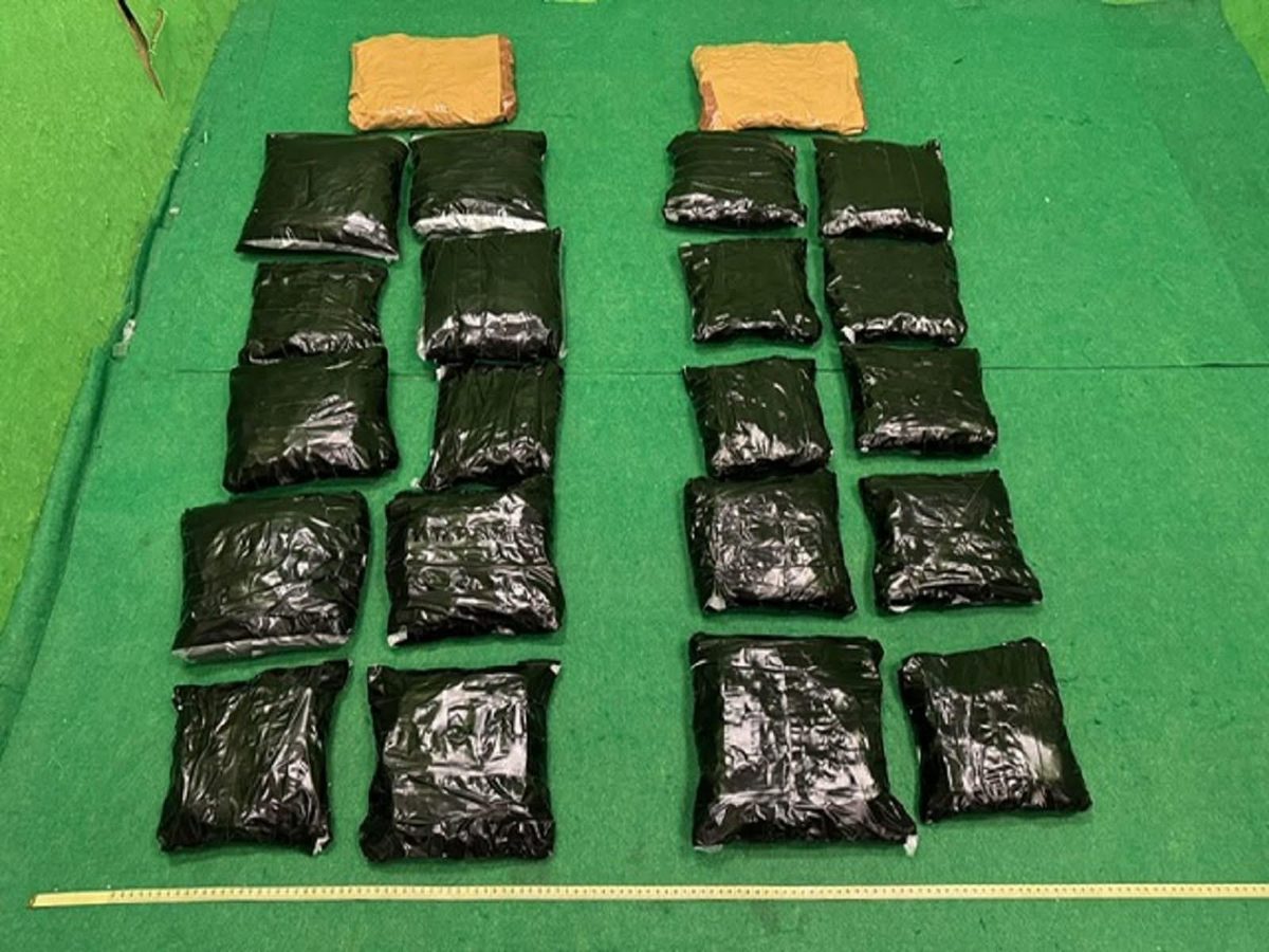機場三日破三宗販毒案 逾46公斤毒品被截