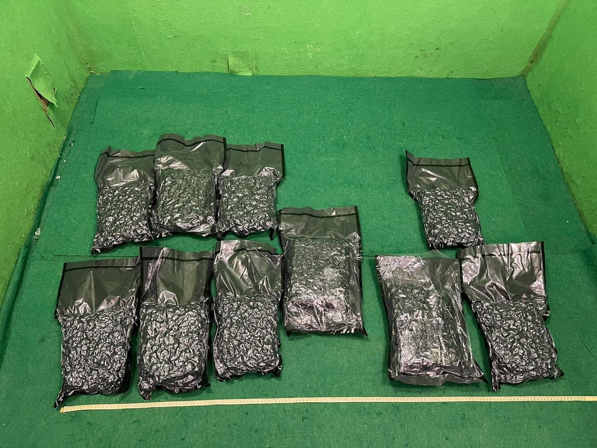 機場檢獲懷疑大麻花 內地旅客被捕