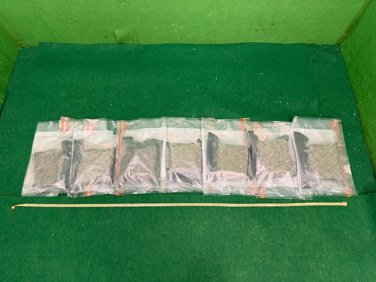 海關機場破兩宗毒品案 拘兩內地旅客