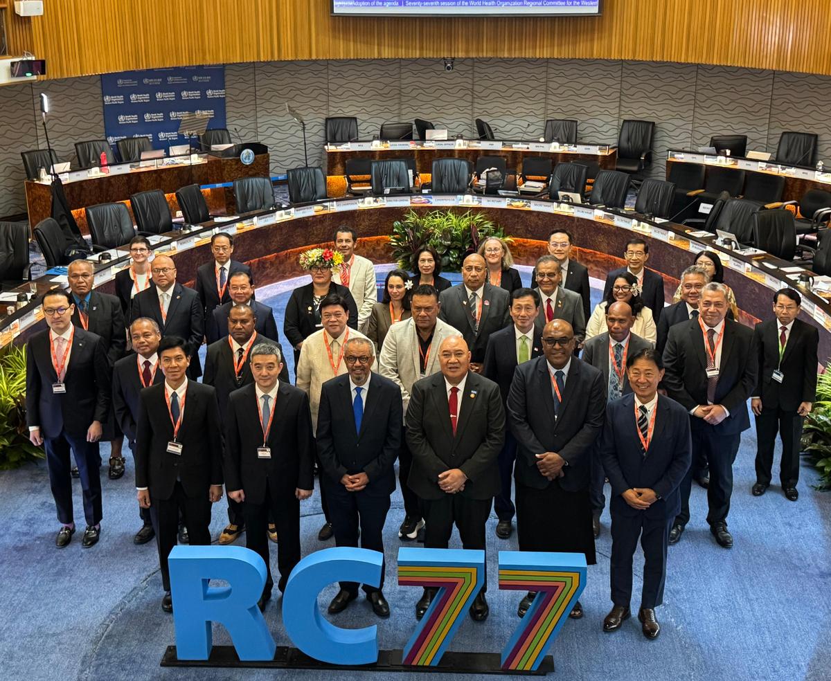 衞生署署長出席世衞西太平洋區域委員會會議