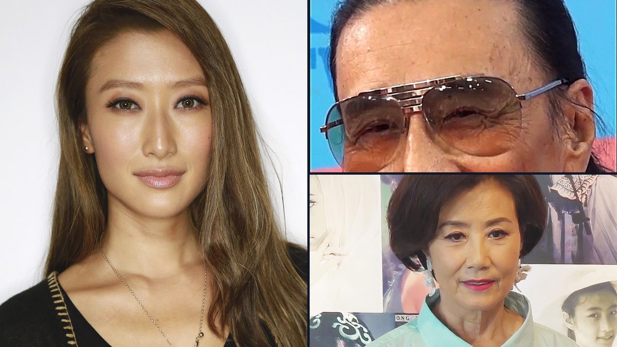 謝婷婷悼念亡父謝賢90歲冥壽