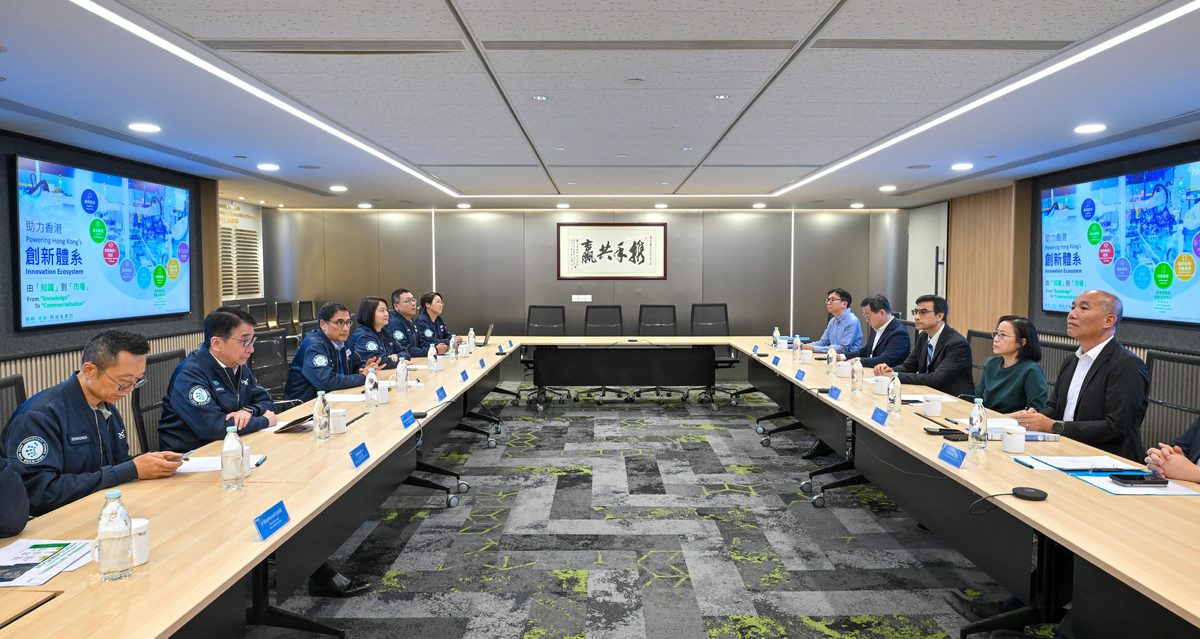 運輸署署長訪生產力局 推動智慧出行