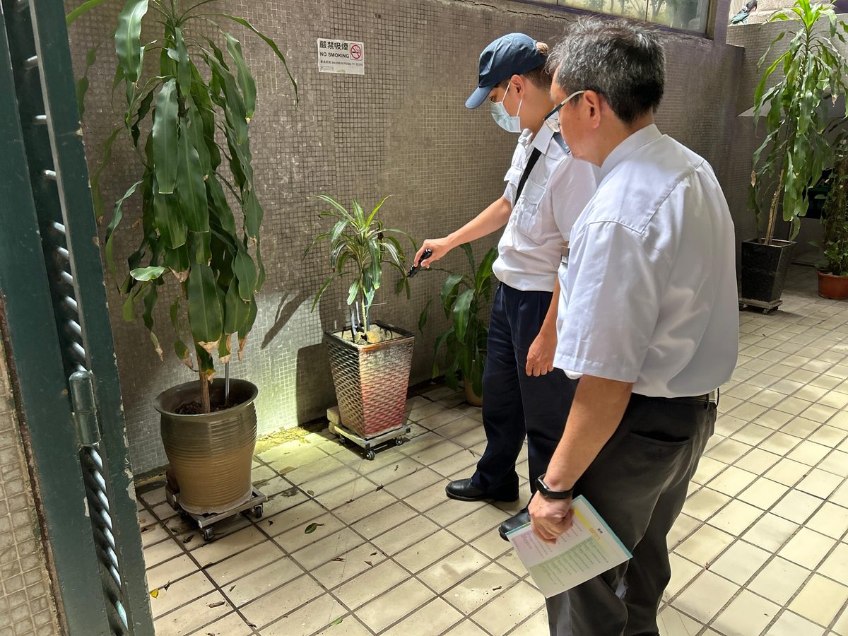 食環署公布八月份蚊患指數