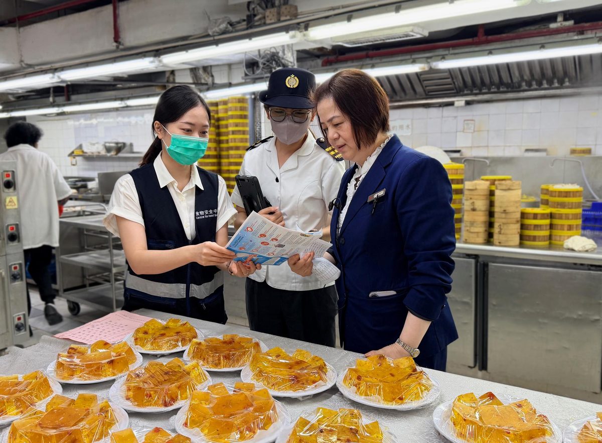 食環署加強巡查旅行團膳食處所