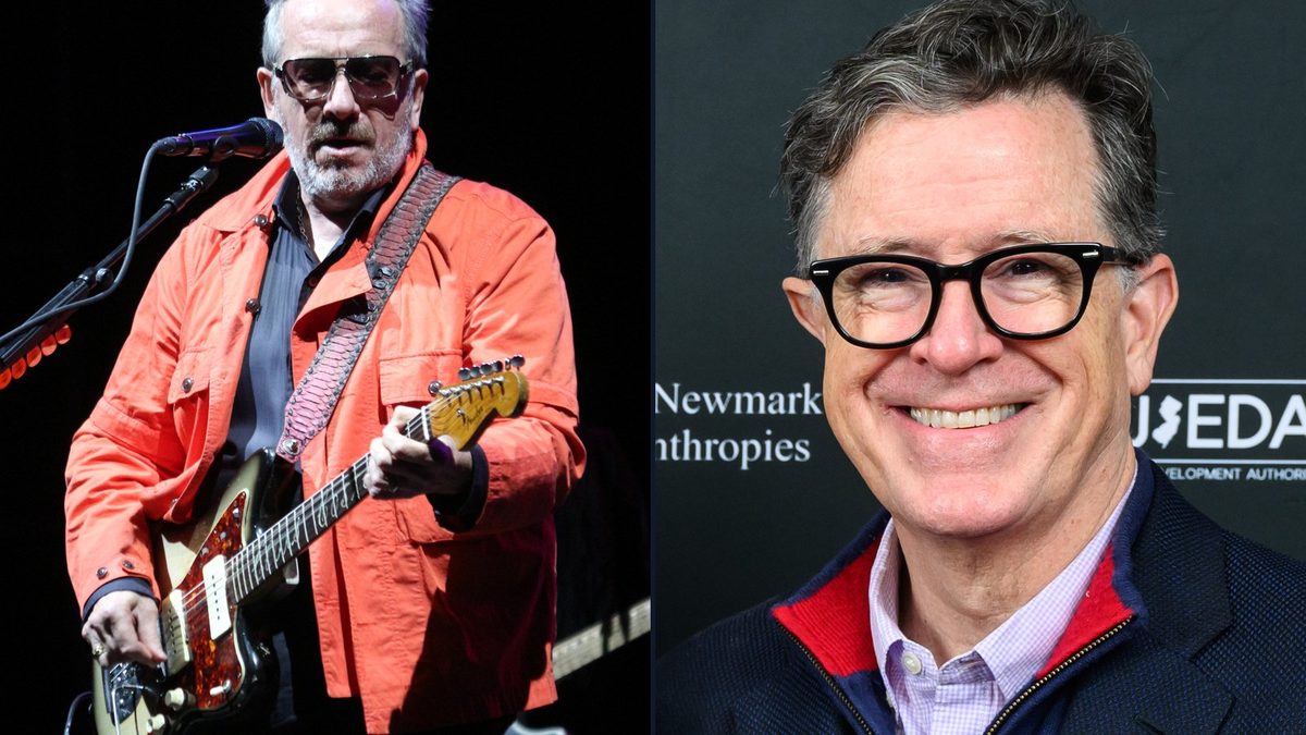 Elvis Costello 曾自薦做 Colbert 節目樂隊領班